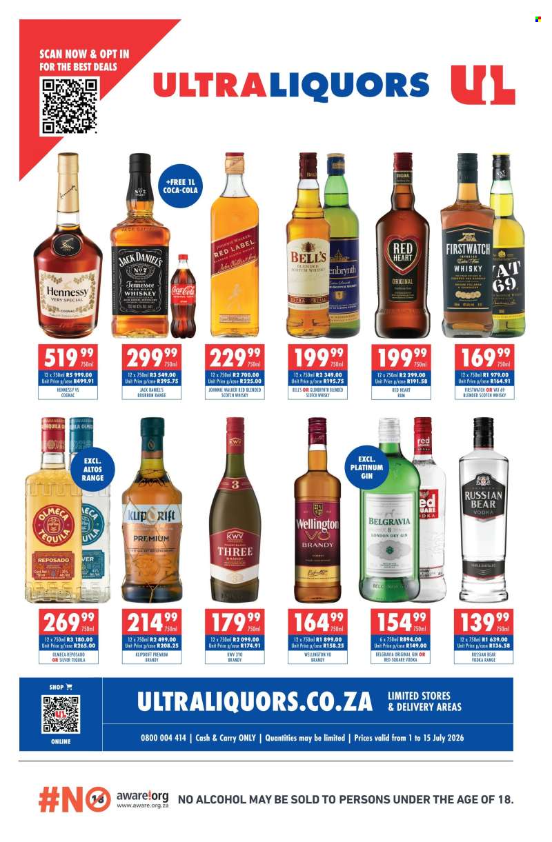 Ultra Liquors catalogue  - 01/07/2026 - 15/07/2026.