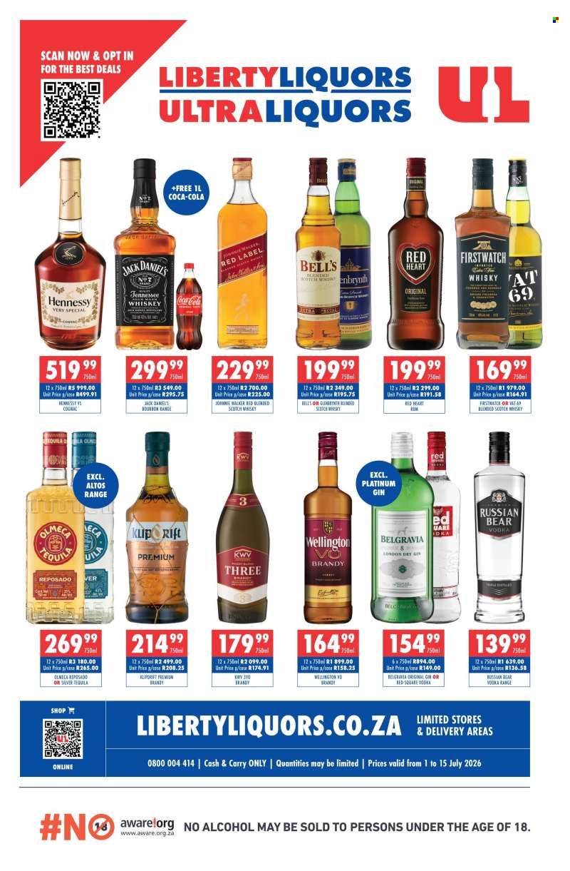 Liberty Liquors catalogue  - 01/07/2026 - 15/07/2026.
