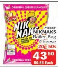 NIKNAKS Bailer Bag Cheese