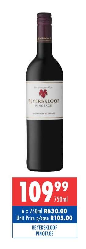 BEYERSKLOOF Pinotage
