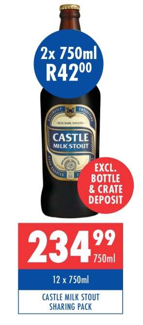 CASTLE MILK STOUT SHARING PACK