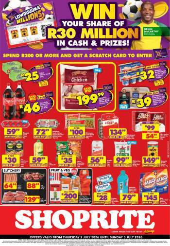 Shoprite catalogue  - 02/07/2026 - 05/07/2026.