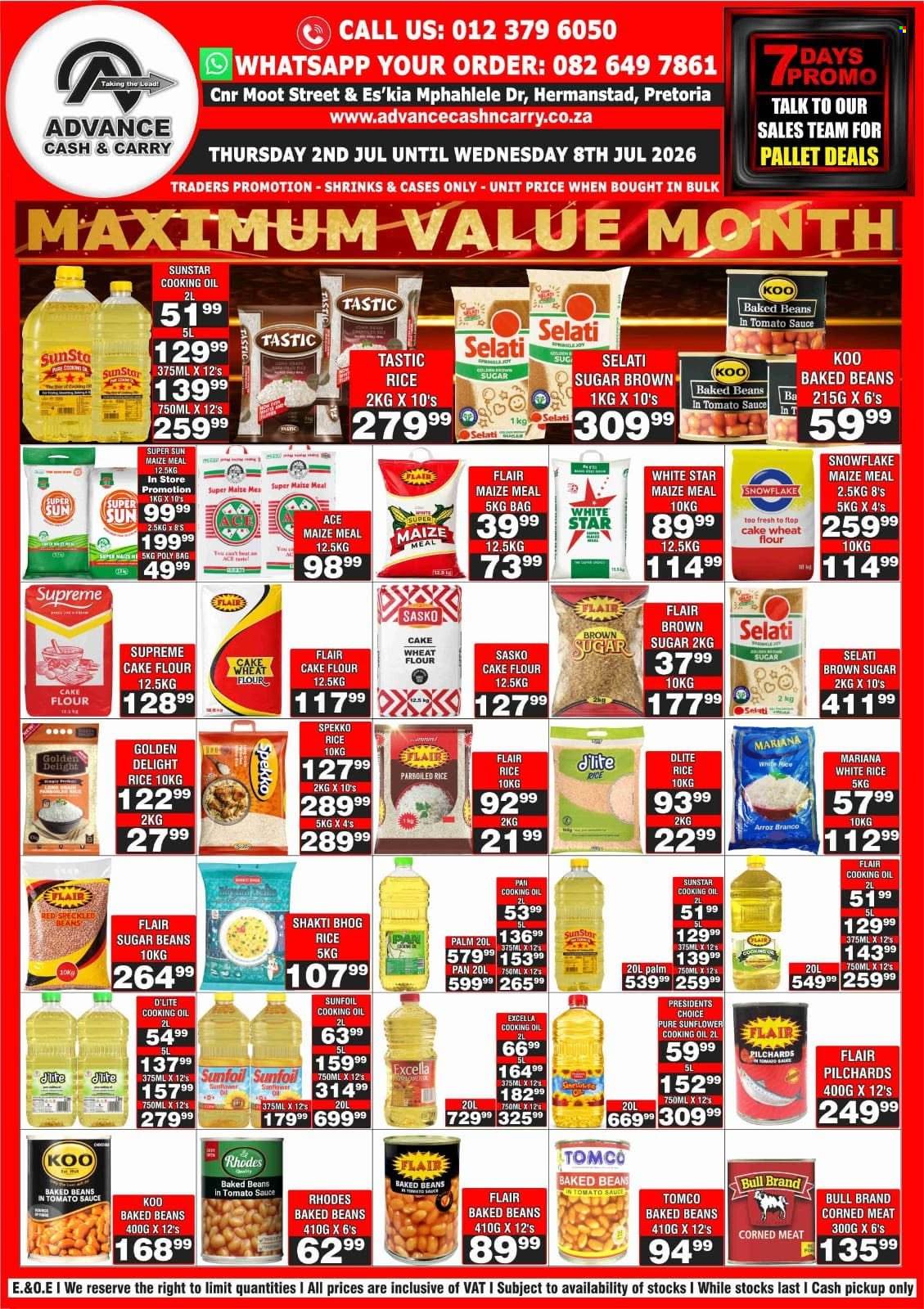Advance Cash & Carry specials - 02/07/2026 - 08/07/2026. Page 1