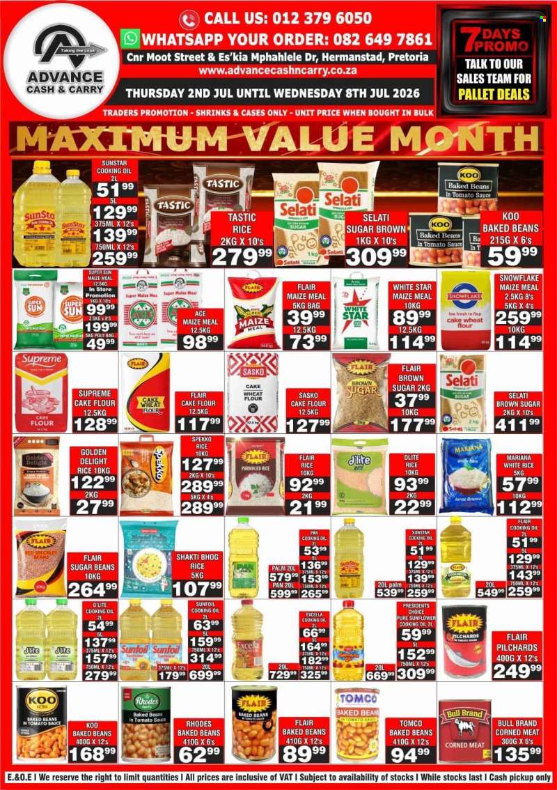 Advance Cash & Carry catalogue  - 02/07/2026 - 08/07/2026.