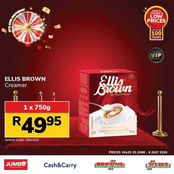 Jumbo Cash & Carry catalogue  - 25/06/2026 - 08/07/2026.
