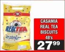 CASAMIA REAL TEA BISCUITS 48's
