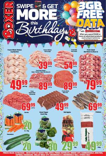 Boxer catalogue  - 22/06/2026 - 08/07/2026.