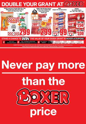 Boxer catalogue  - 02/07/2026 - 05/07/2026.