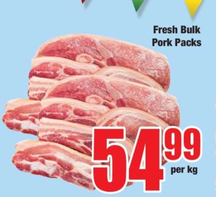 Fresh Bulk Pork Packs