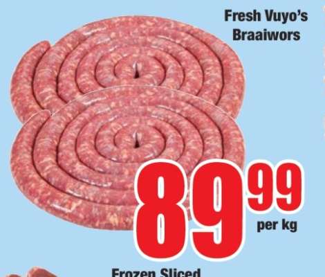 Fresh Vuyo's Braaiwors