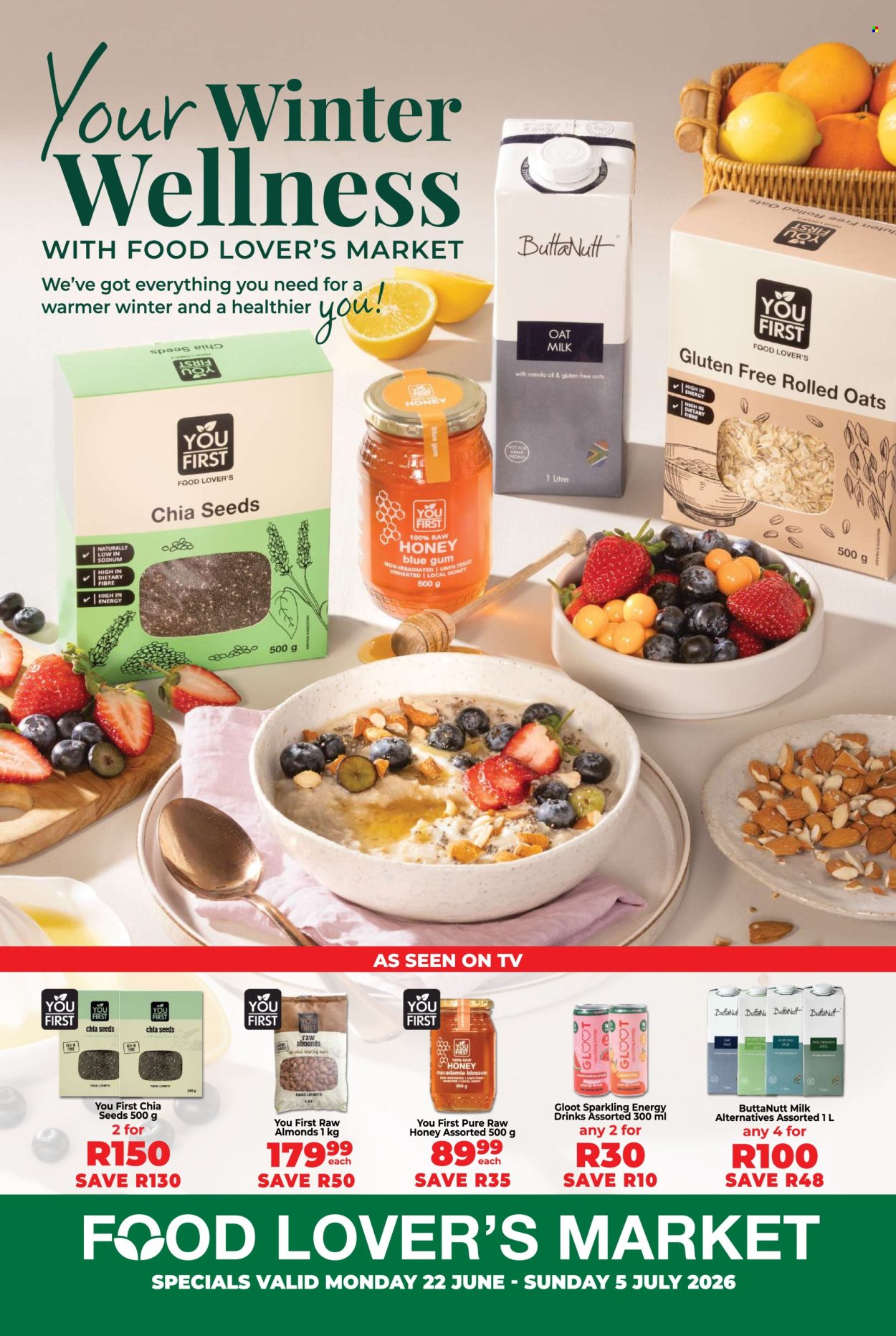 Food Lover's Market specials - 22/06/2026 - 05/07/2026. Page 1