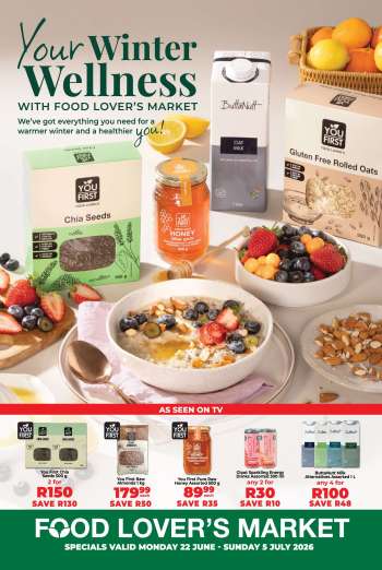 Food Lover's Market catalogue  - 22/06/2026 - 05/07/2026.