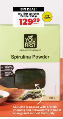 You First Spirulina Powder 250 g