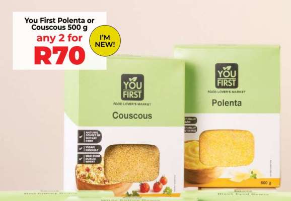 You First Polenta or Couscous 500 g