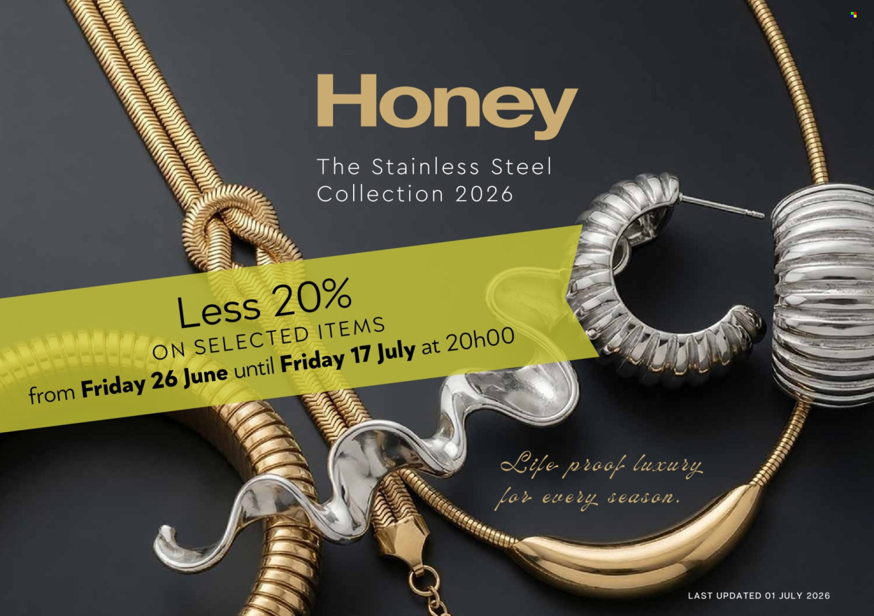 Honey specials. Page 1