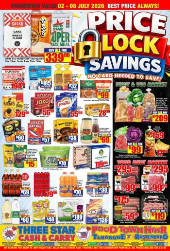 Three Star Cash and Carry catalogue  - 02/07/2026 - 08/07/2026.