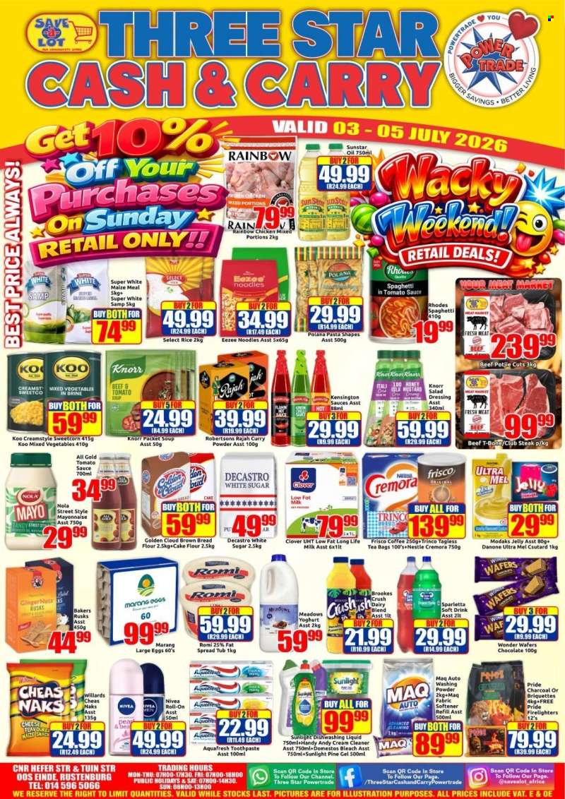 Three Star Cash and Carry catalogue  - 03/07/2026 - 05/07/2026.