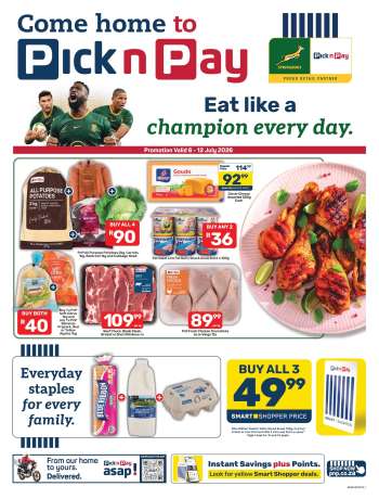 Pick n Pay catalogue  - 06/07/2026 - 12/07/2026.