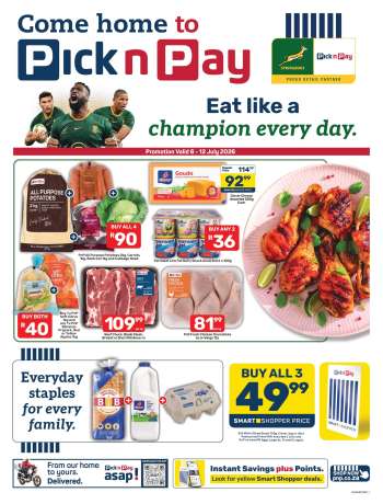 Pick n Pay catalogue  - 06/07/2026 - 12/07/2026.