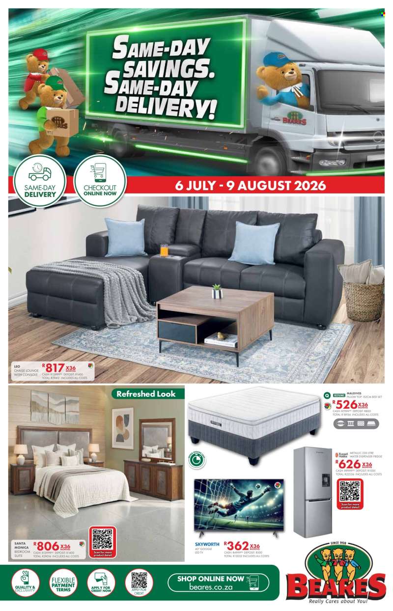 Beares catalogue  - 06/07/2026 - 09/08/2026.