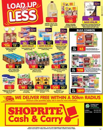 Shoprite catalogue  - 06/07/2026 - 19/07/2026.