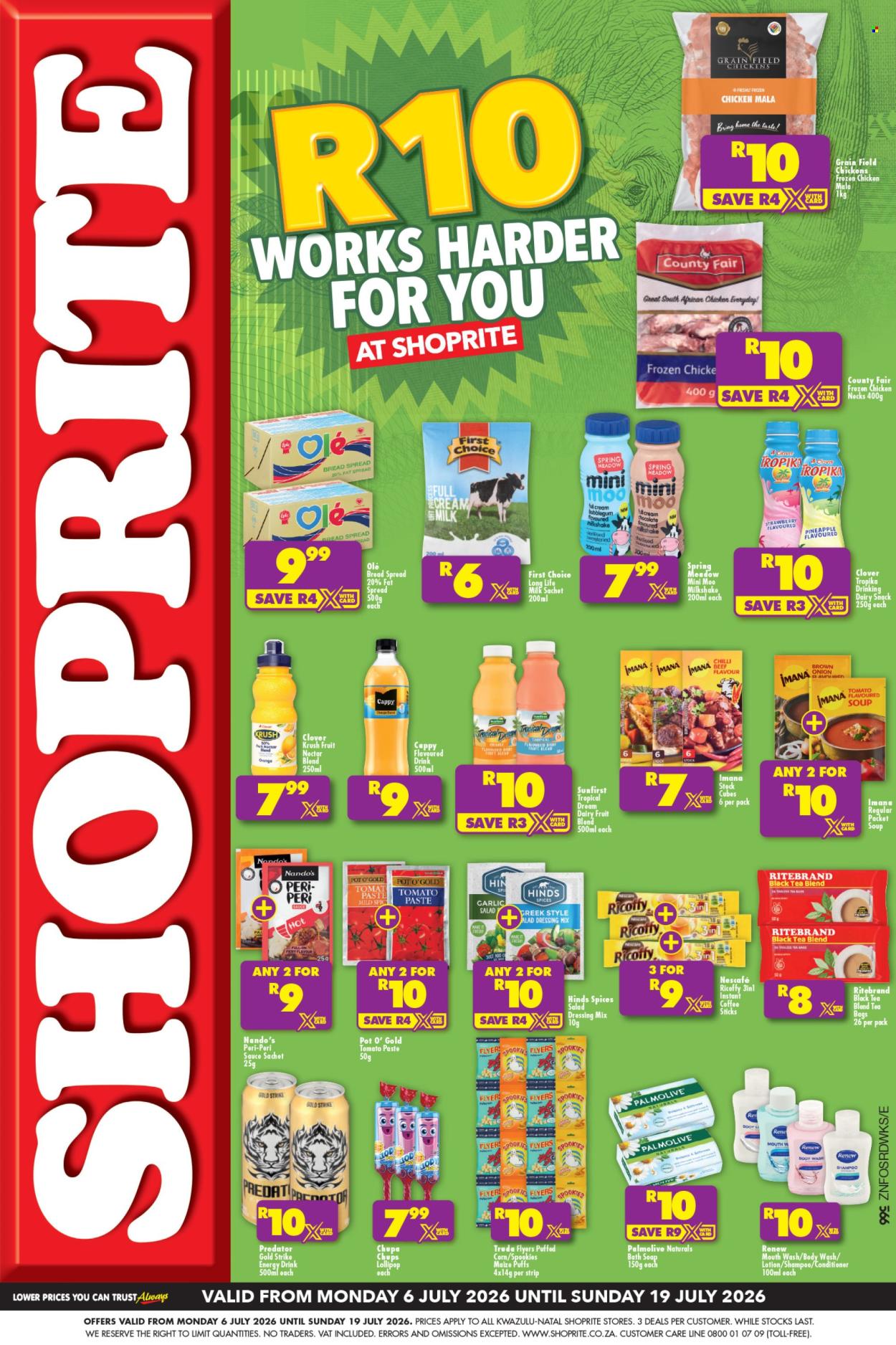 Shoprite specials - 06/07/2026 - 19/07/2026. Page 1