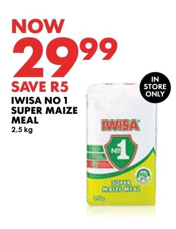 IWISA No. 1 Super Maize Meal