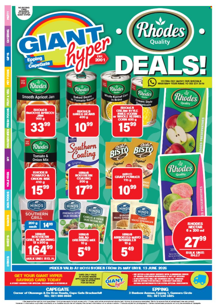 Giant Hyper specials - 25/06/2026 - 13/07/2026. Page 1