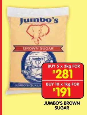 JUMBO’S BROWN SUGAR