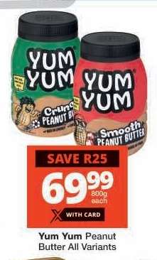 Yum Yum Peanut Butter