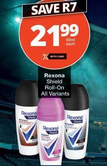 Rexona Shield Roll-On All Variants