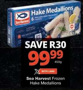 Sea Harvest Frozen Hake Medallions