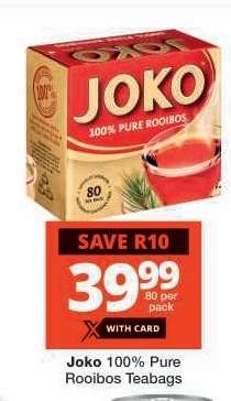 Joko 100% Pure Rooibos Teabags