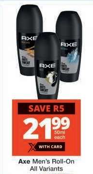Axe Men's Roll-On
