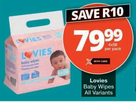 Lovies Baby Wipes All Variants