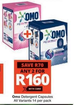 Omo Detergent Capsules
