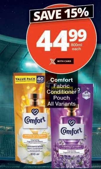 Comfort Fabric Conditioner Pouch
