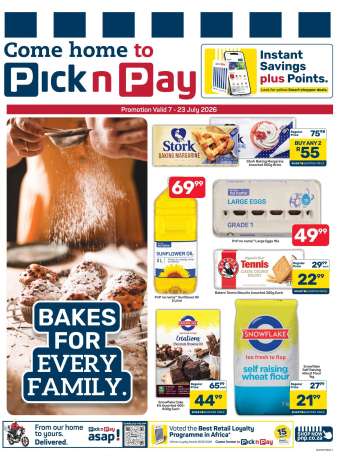 Pick n Pay catalogue  - 07/07/2026 - 23/07/2026.