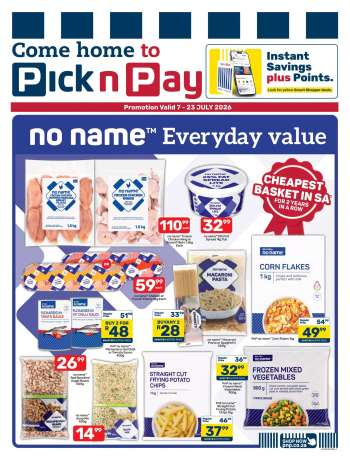 Pick n Pay catalogue  - 07/07/2026 - 23/07/2026.