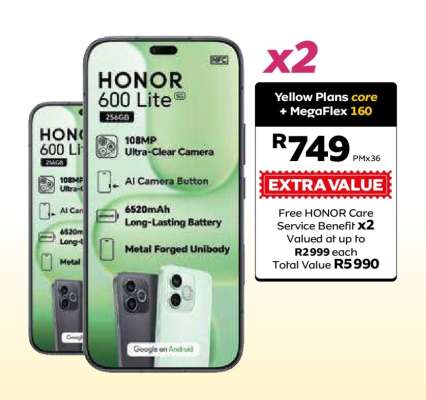 HONOR 600 Lite