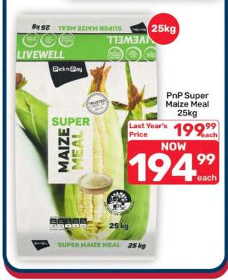 PnP Super Maize Meal 25kg