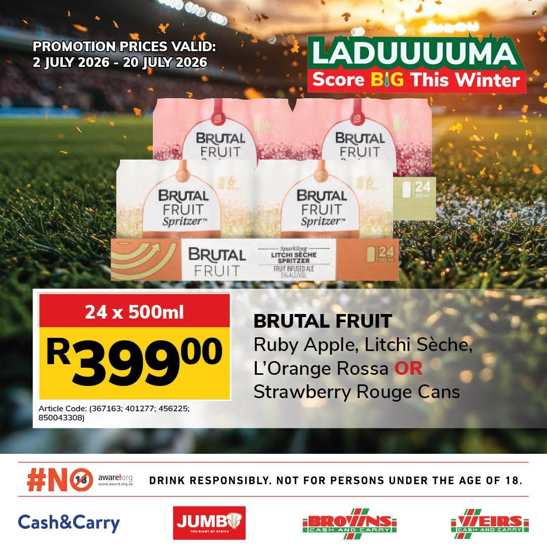Jumbo Cash & Carry specials - 02/07/2026 - 20/07/2026. Page 3