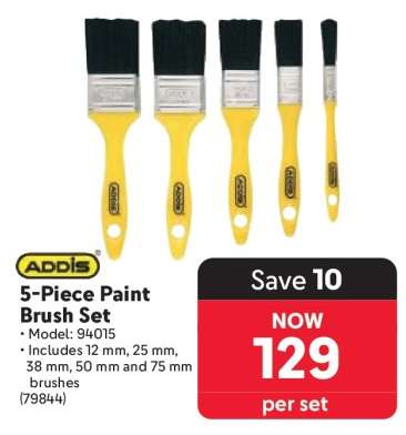ADDIS 5-Piece Paint Brush Set