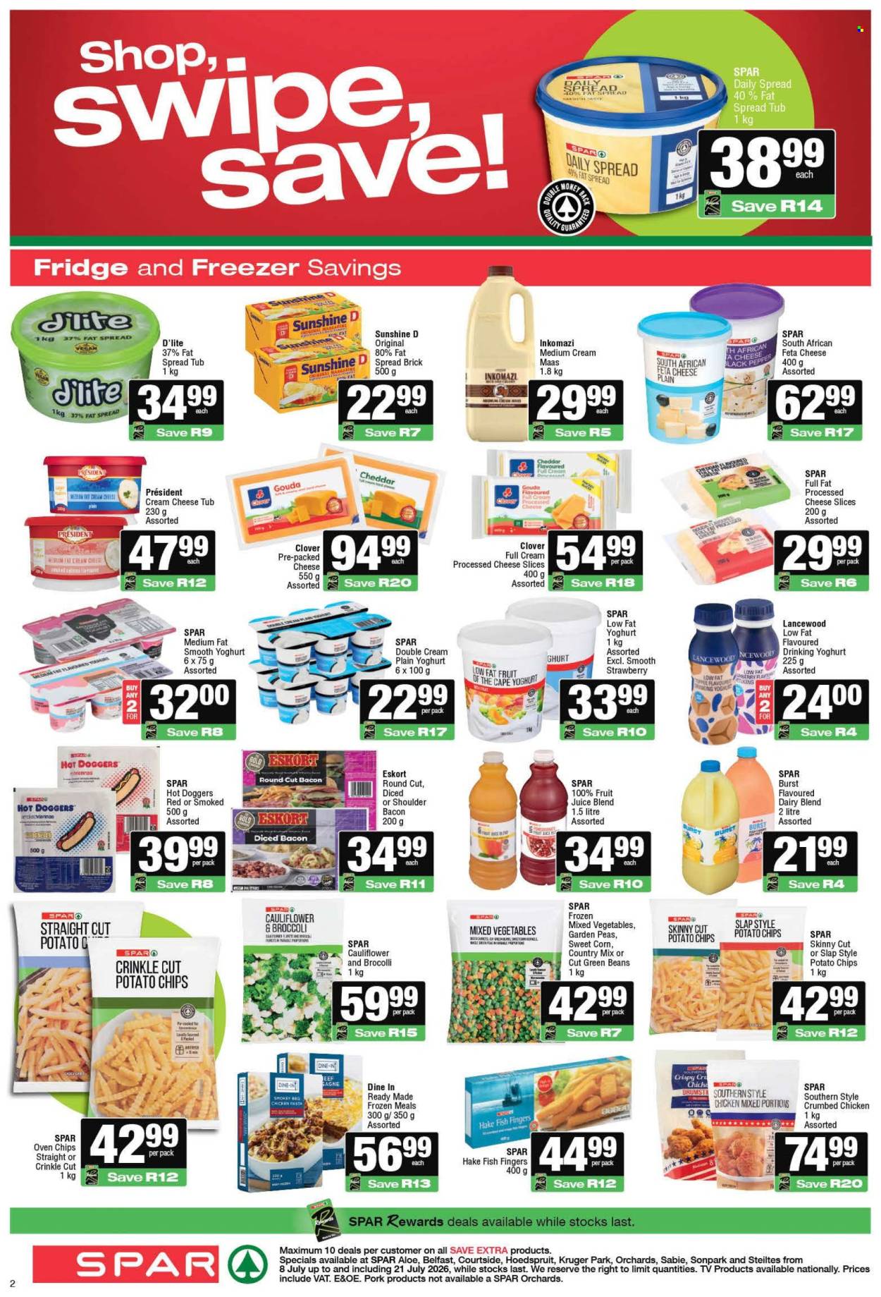 SPAR specials - 08/07/2026 - 21/07/2026. Page 2