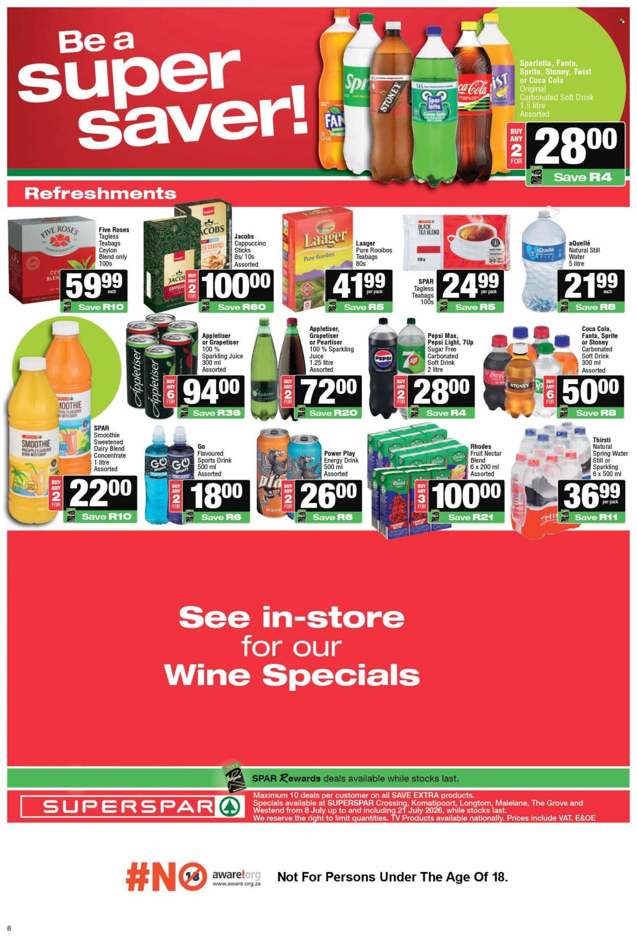 SPAR specials - 08/07/2026 - 21/07/2026. Page 8