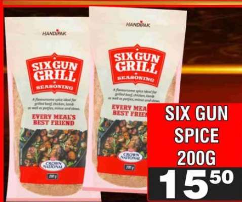 SIX GUN SPICE 200G