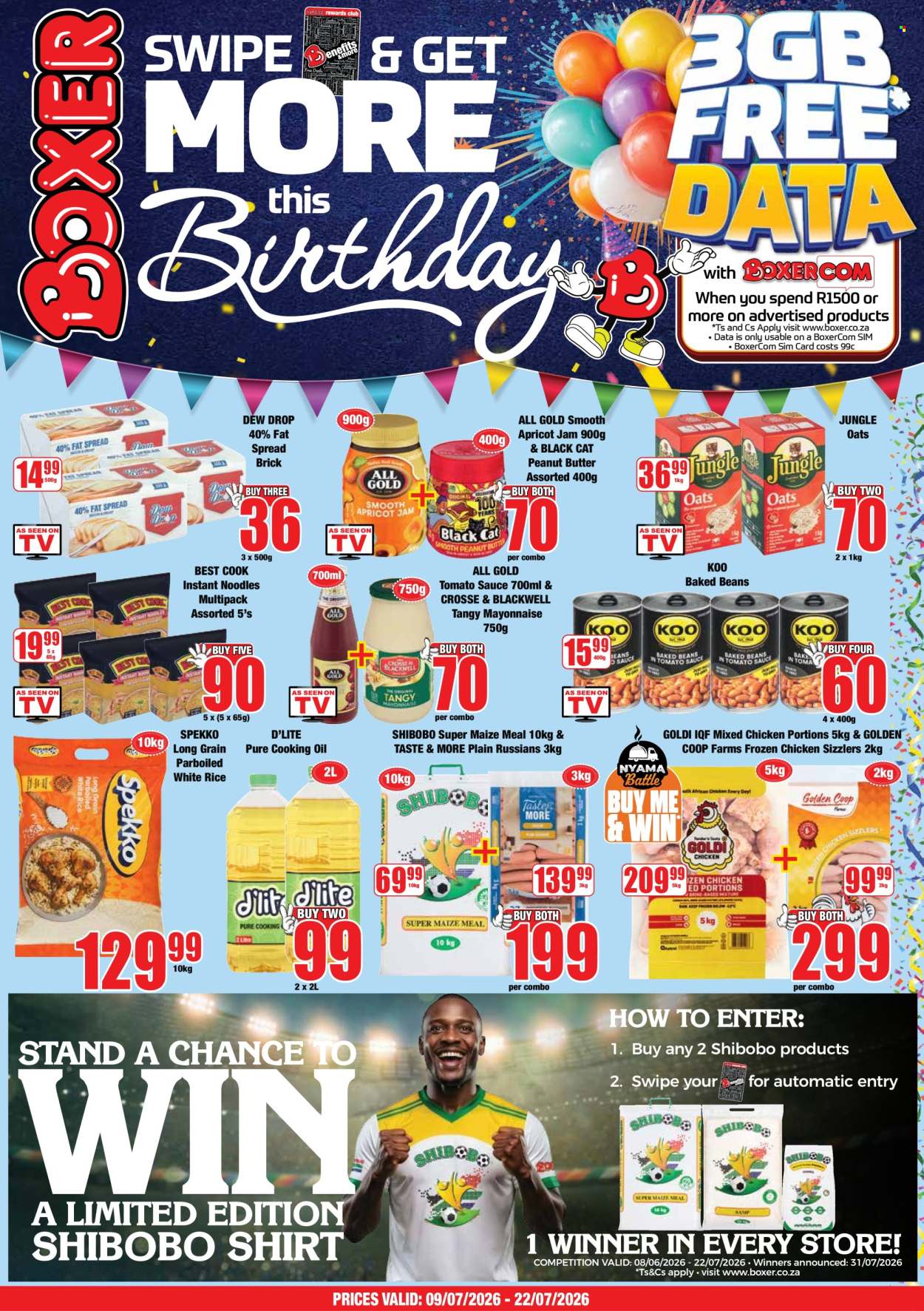Boxer specials - 09/07/2026 - 22/07/2026. Page 1