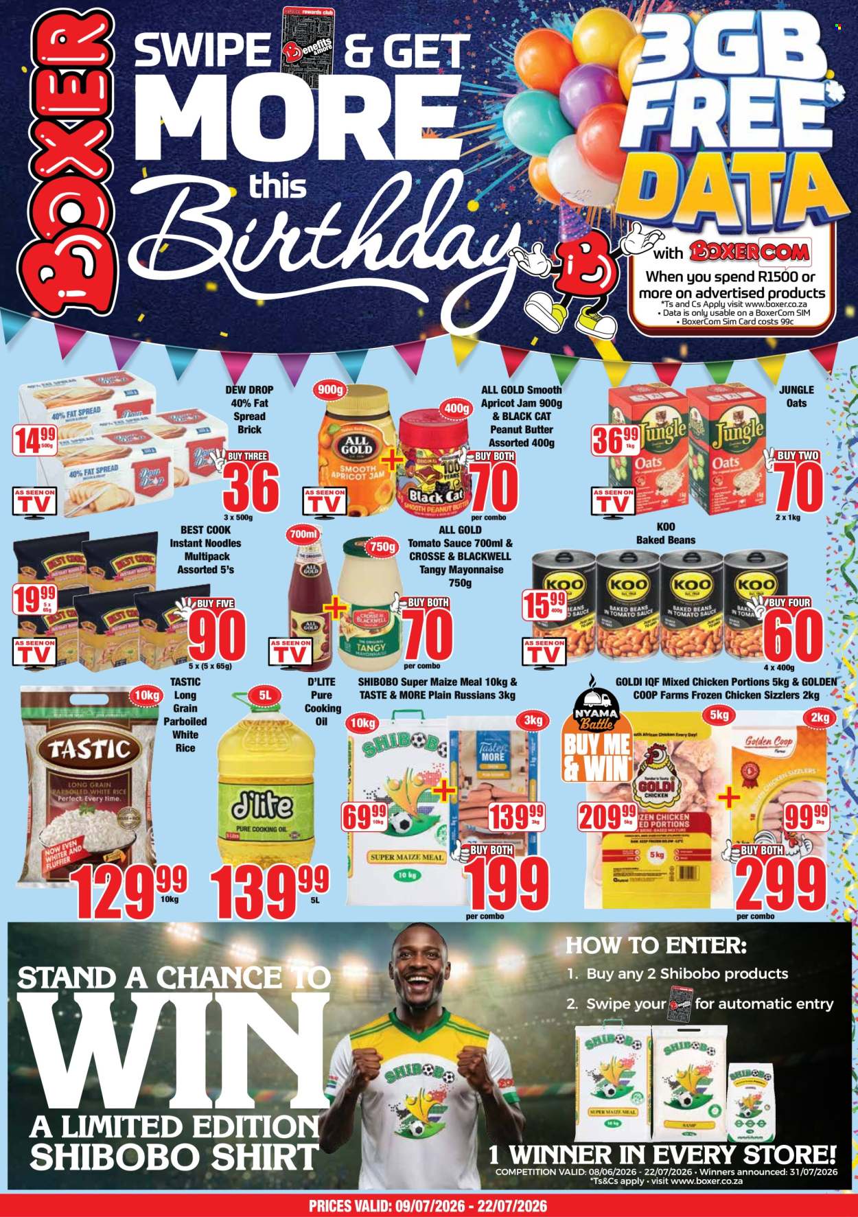 Boxer specials - 09/07/2026 - 22/07/2026. Page 1