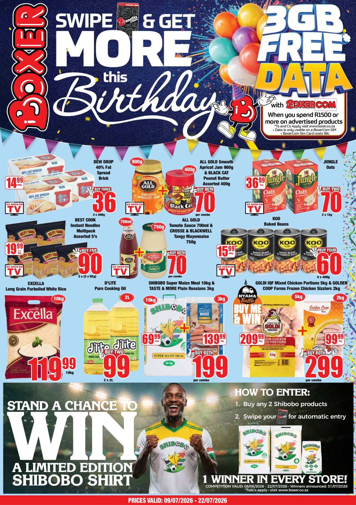 Boxer specials - 09/07/2026 - 22/07/2026. Page 1