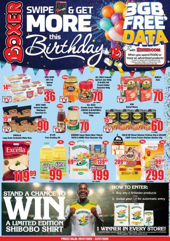 Boxer catalogue  - 09/07/2026 - 22/07/2026.